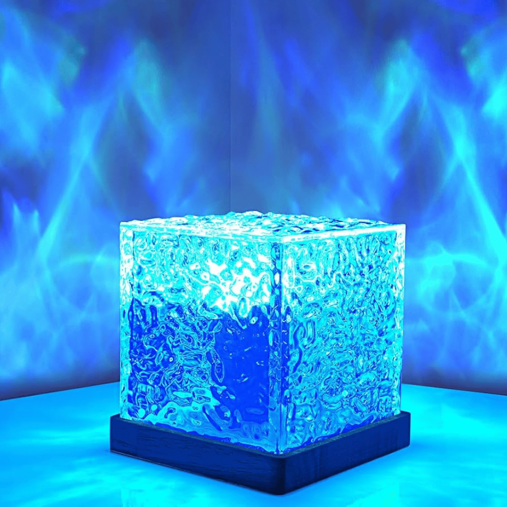 Lampe veilleuse en cristal