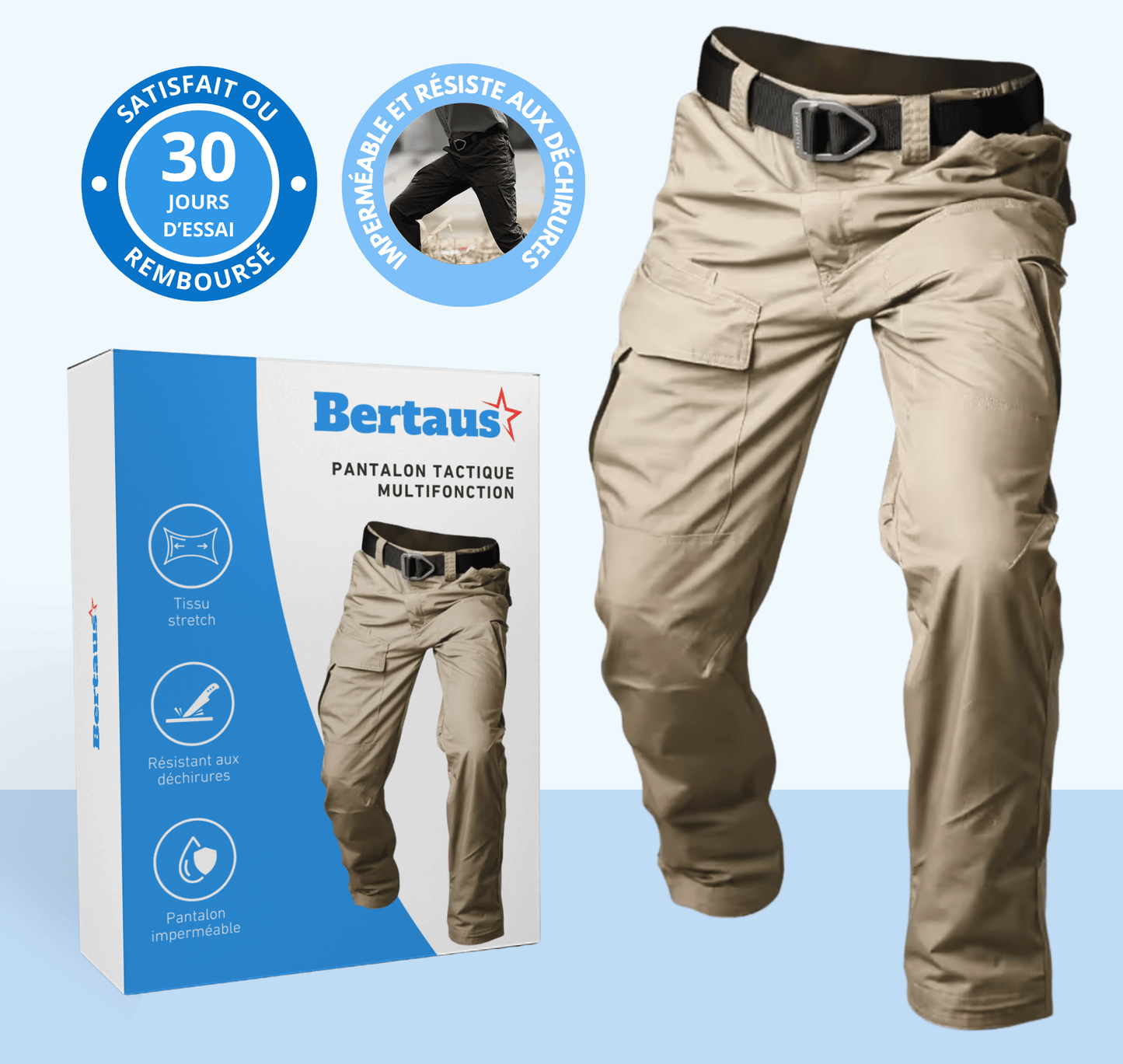 Pantalon Tactique Multifonction