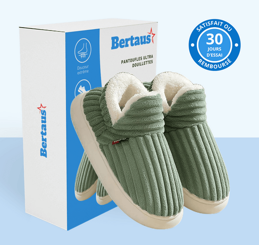 Pantoufles ultra douillettes unisexes