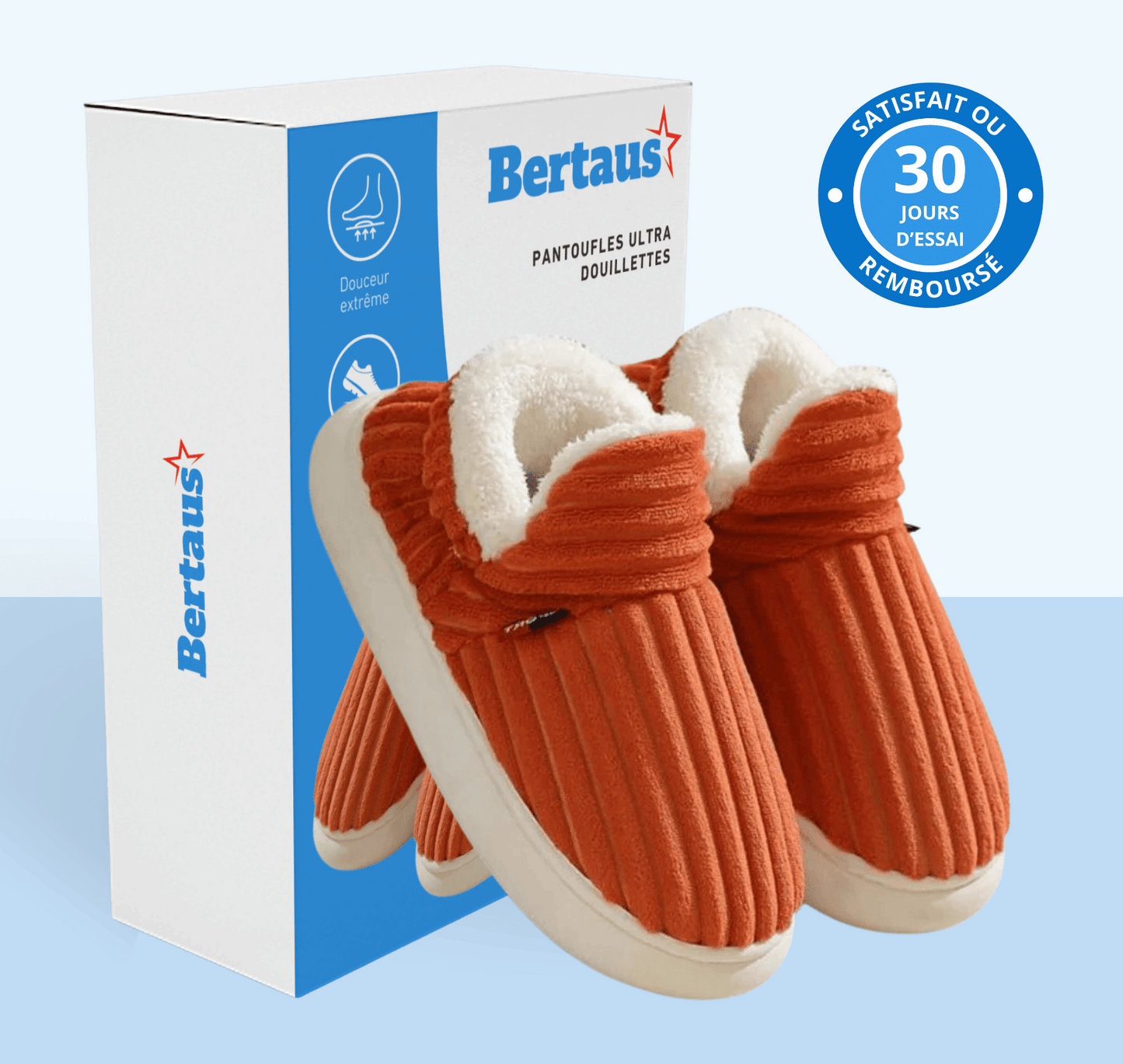 Pantoufles ultra douillettes unisexes
