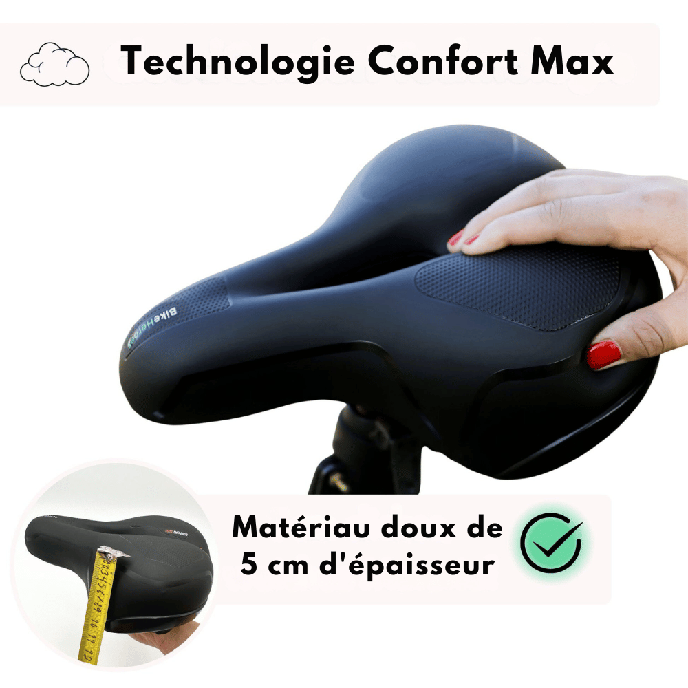 Selle Confort Max - Faire du vélo sans douleur