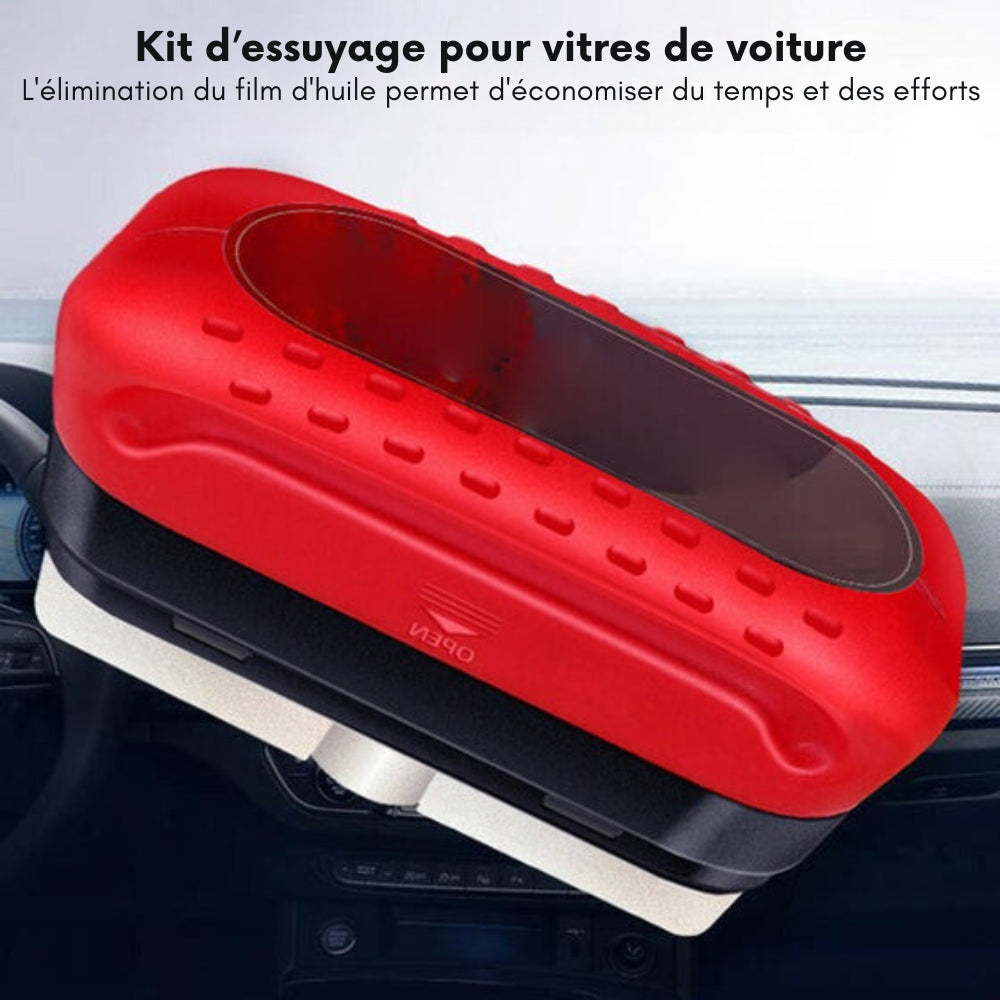 Kit Oléofuge pour Vitres de Voiture (+2 Solutions Offertes)