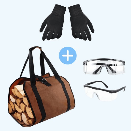 Kit du fendeur (Gants + Lunettes + Sac de Transport)