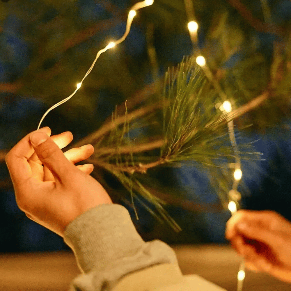 Lampe Extérieure avec Guirlande Intégrée