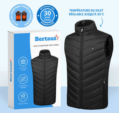 Gilet chauffant anti-froid