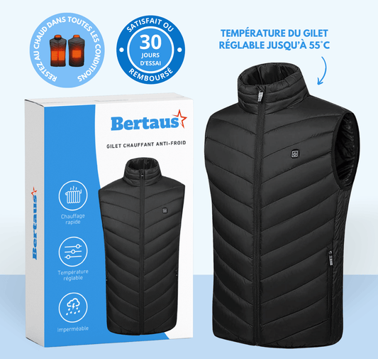 Gilet chauffant anti-froid