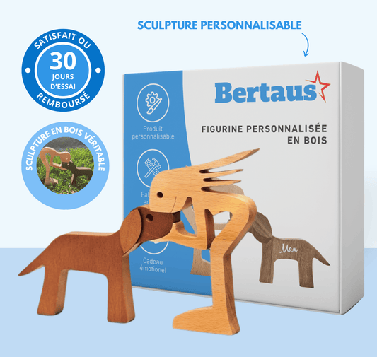Figurine personnalisée en bois