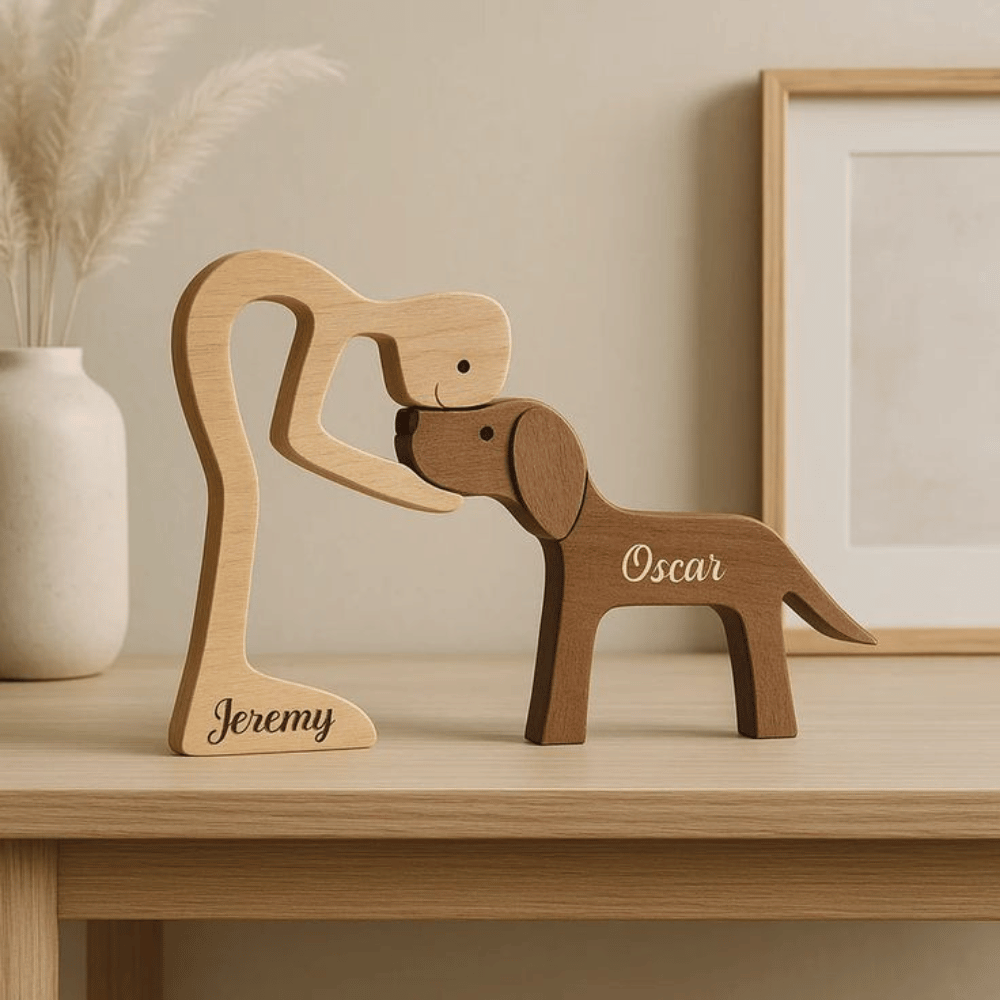 Figurine personnalisée en bois