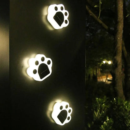 Lampe LED solaire en forme de patte