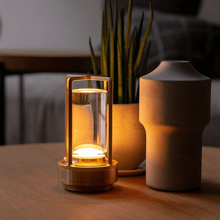 Lampe en Cristal - Design Élégant et Saisissant