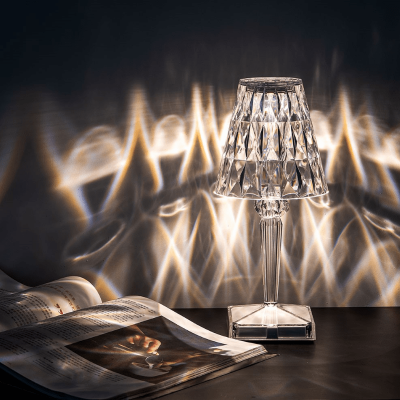 Lampe de Table Diamond - Effet Visuel Saisissant