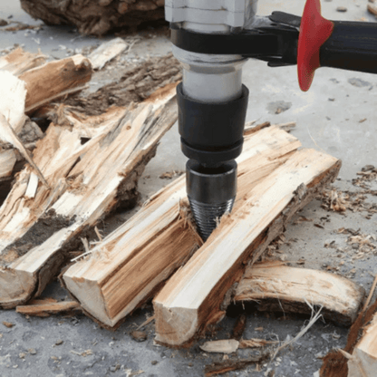 Foret fendeur de bois - Cône fendeur pour perceuse