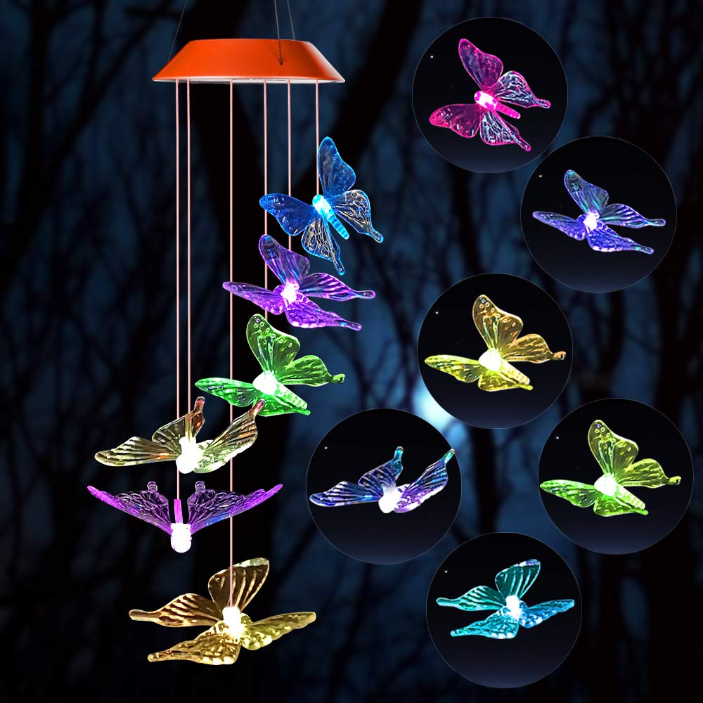 FlyLight™ - Carillon de papillon solaire