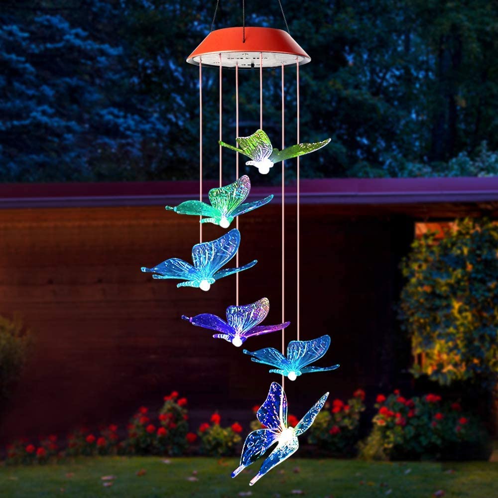 FlyLight™ - Carillon de papillon solaire