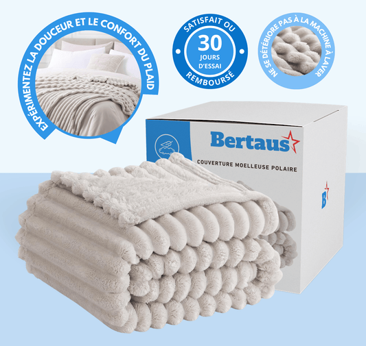 Couverture moelleuse polaire