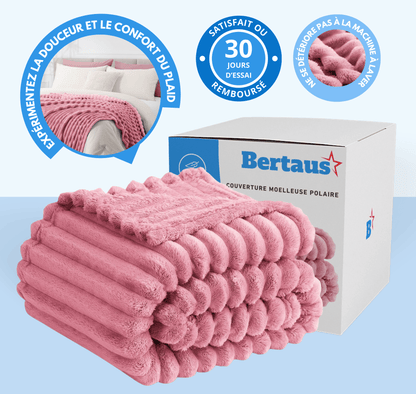 Couverture moelleuse polaire