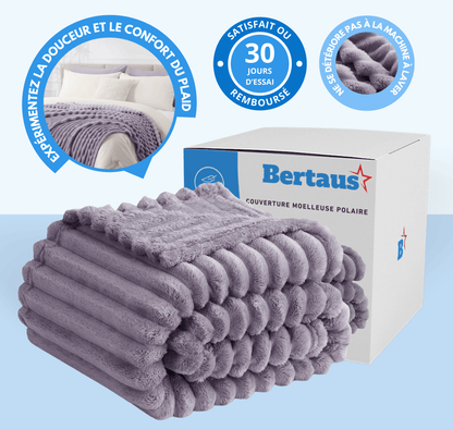 Couverture moelleuse polaire