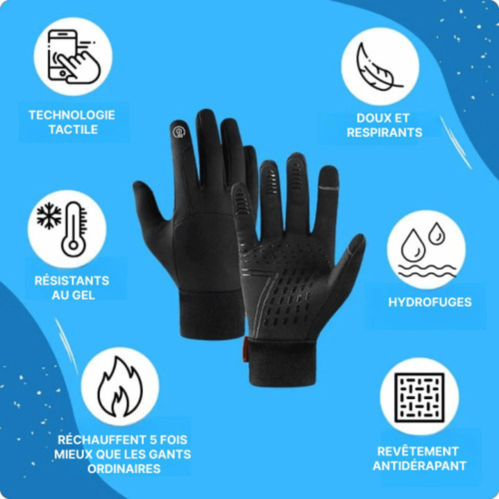 Gants thermiques anti-froid