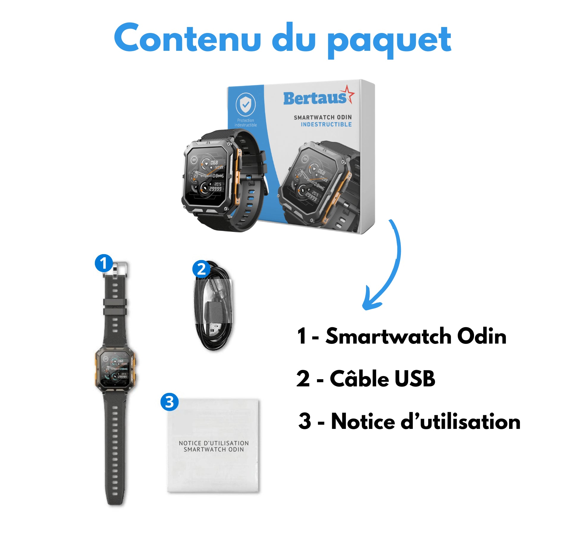 Odin - Smartwatch Indestructible