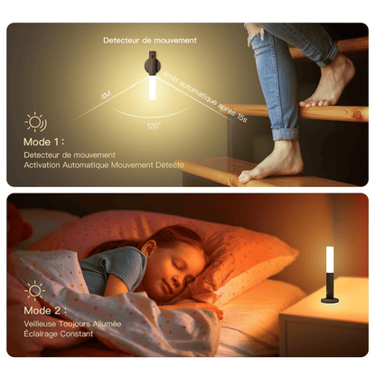 Veilleuse LED murale sans fil