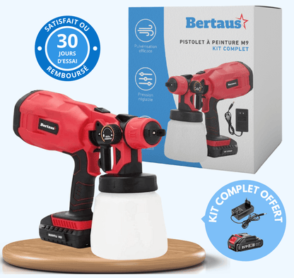 Pistolet à peinture M9 - Kit Complet Offert
