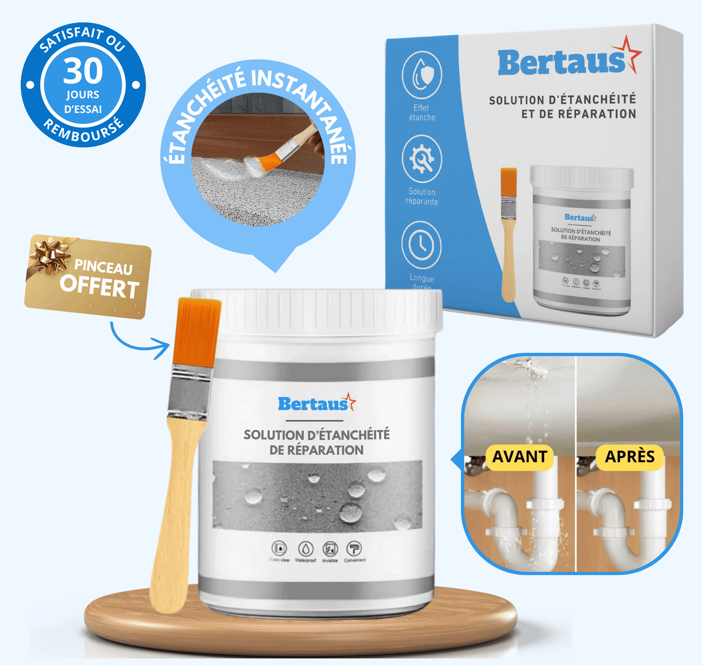 MagicLiquid - Solution d'étanchéité et de réparation