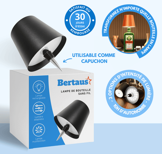 Lampe de bouteille sans fil