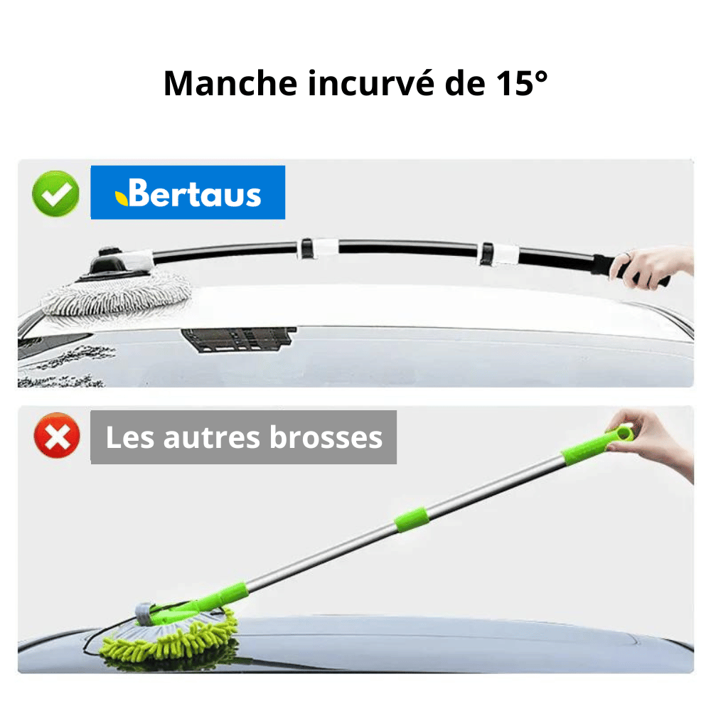 Brosse de Nettoyage Télescopique