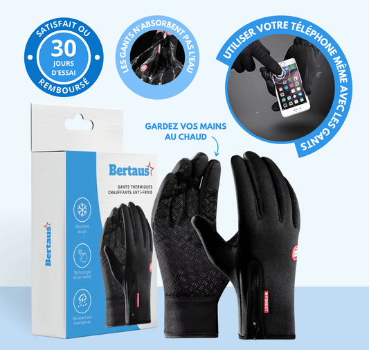 Gants thermiques chauffants anti-froid