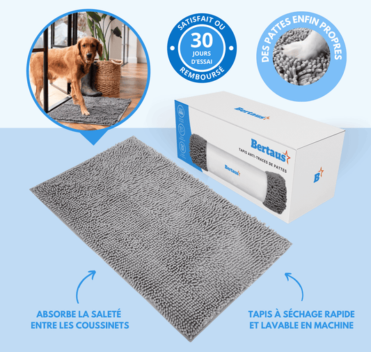 Tapis anti-traces de pattes