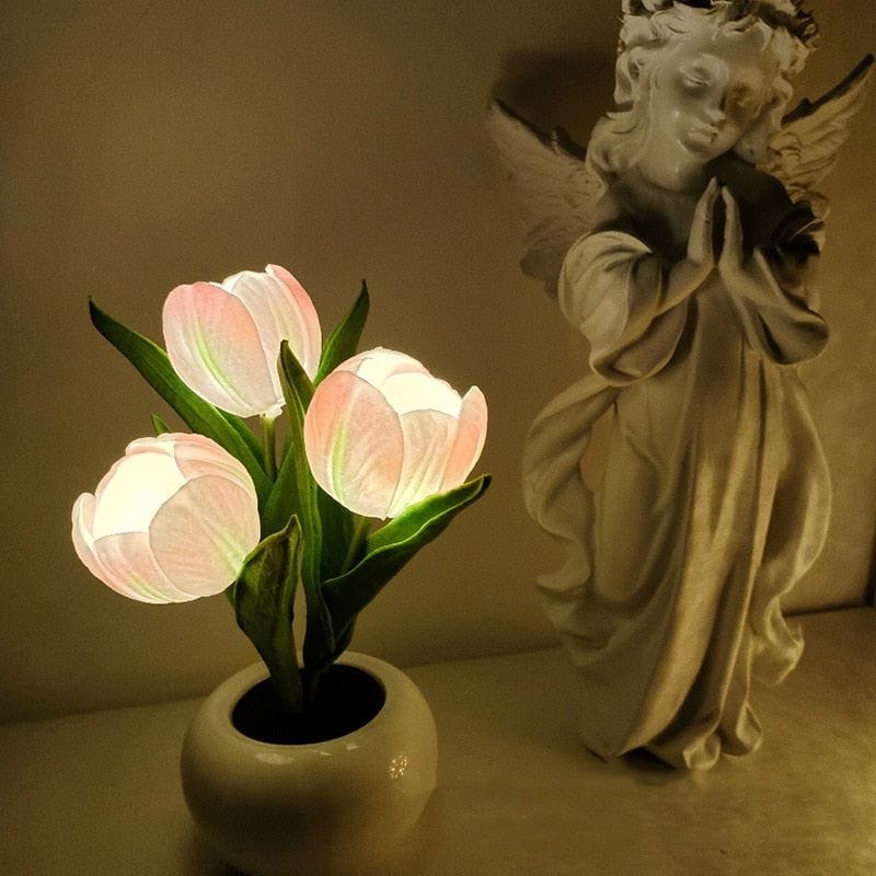 Tulipe Lumineuse - Effet Visuel Merveilleux