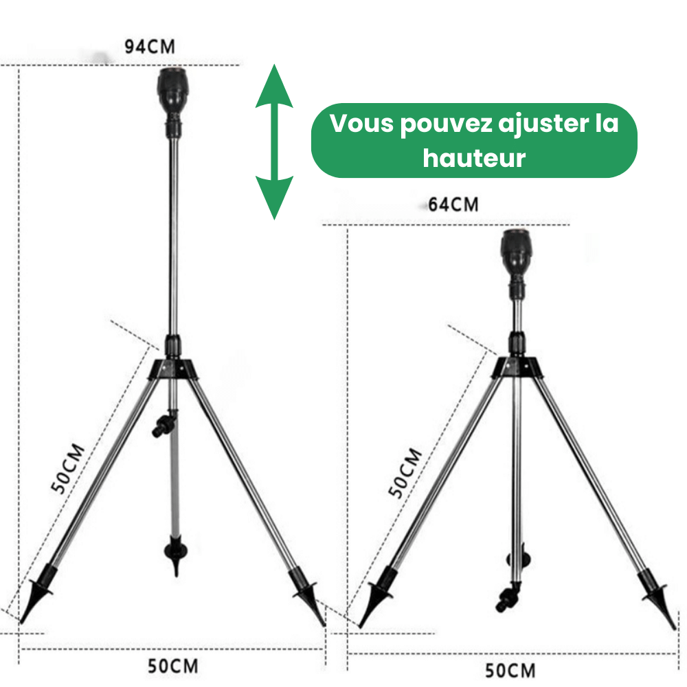 WaterGarden - Trépied d'Arrosage Intelligent