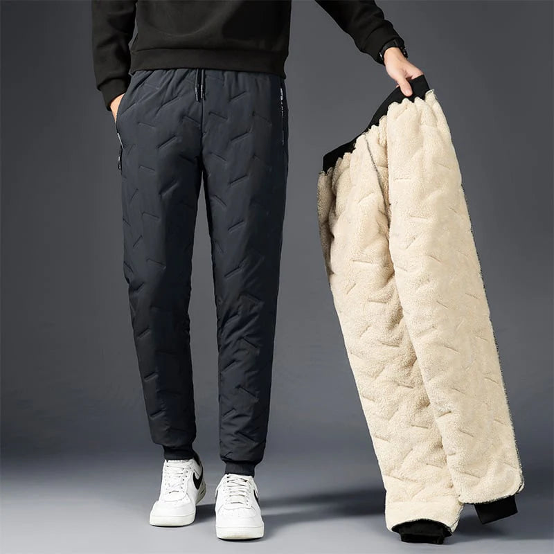 Pantalon imperméable polaire unisexe