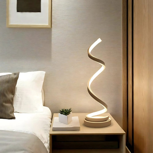 Lampe LED en Spirale