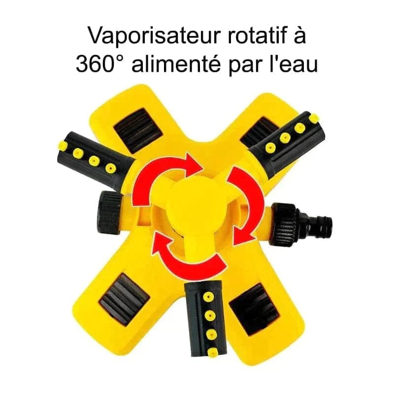 SprayMax - Arroseur de Jardin Rotatif Automatique