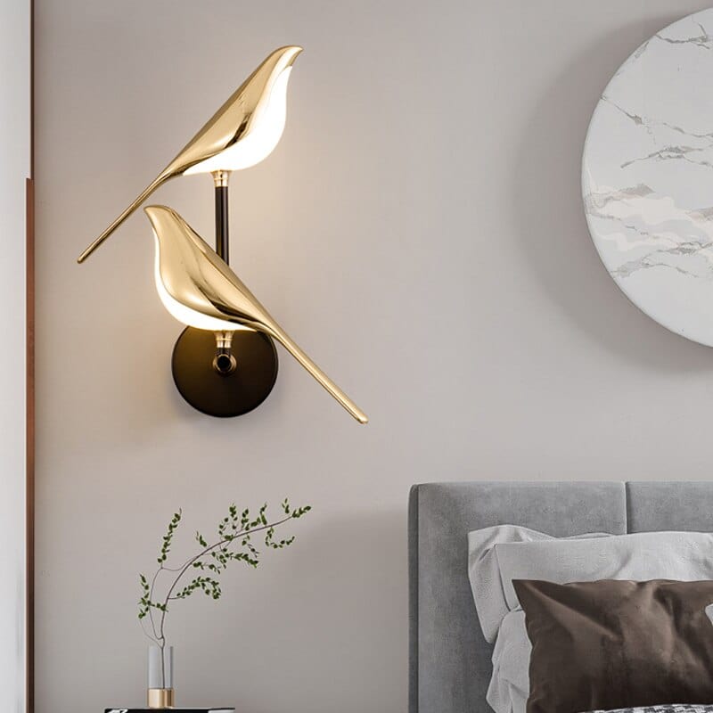 MrBird™ - Lampe Murale en Forme d'Oiseau