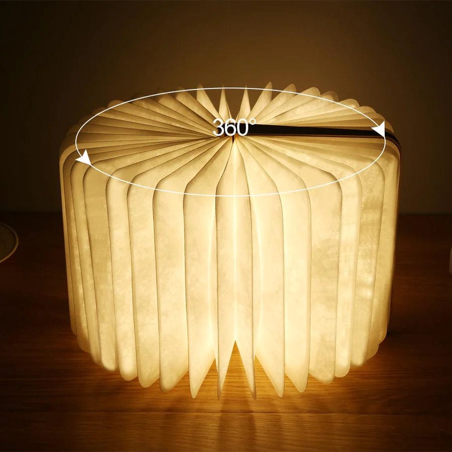 Lampe en Forme de Livre