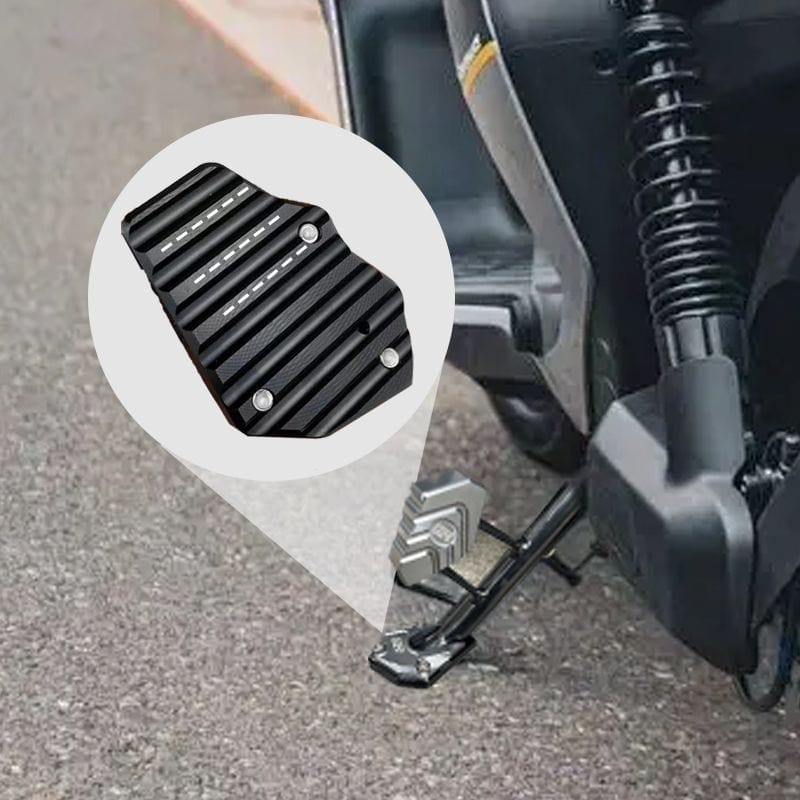 Patin d'Extension de Béquille Latérale pour Moto